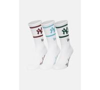 NEW ERA Chaussettes Unisexe Noir (3paia) York Yankees MLB Automne Hiver