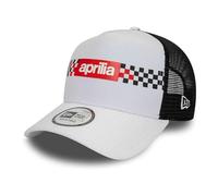 New Era Checker Print Aprilia Trucker Cap One Size