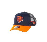 New Era Chicago Bears NFL Two Tone Bleu Orange 9Forty A-Frame Casquette de Camionneur Ajustable