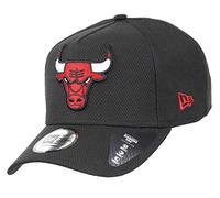 New Era Chicago Bulls A Frame Adjustable Trucker Cap NBA Black Base Black - One-Size