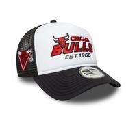 New Era Chicago Bulls Casquette A-Frame Trucker Noire
