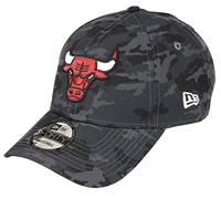 New Era Chicago Bulls Dark Camo Cap NBA Verstellbar 9forty F?r Herren Damen - One-Size