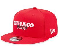 New Era Chicago Bulls Écriture Team Snapback Cap 9fifty 950 M L Baseball