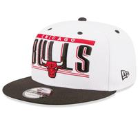 New Era Chicago Bulls Retro Title Snapback Cap Blanc 9Fifty 950 M L Basecap