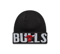 New Era Chicago Bulls Wordmark Bonnet NBA Noir Casquette