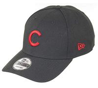 New Era Chicago Cubs 9forty Adjustable Snapback Cap MLB Essential Black/Red - One-Size