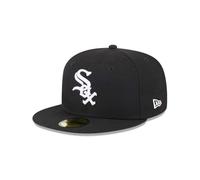 New Era Chicago White Sox MLB AC Performance Black Base 59Fifty Basecap - 6 7/8-55cm (S)