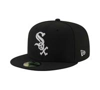 New Era Chicago White Sox MLB AC Performance Black Base 59Fifty Basecap - 7 1/8-57cm (M)