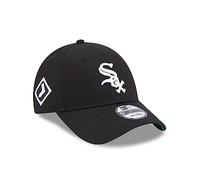 New Era Chicago White Sox MLB Team Side Patch Black 9Forty Adjustable Cap