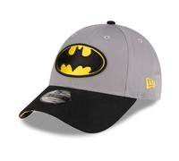 New Era Chyt DC 9Forty Batman Grablk Casquette Garçon Gris YTH