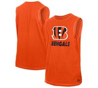 New Era Cincinnati Bengals Leisure Collection Débardeur Homme Orange