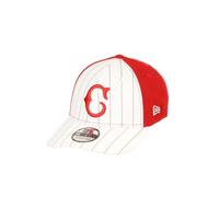 New Era Cincinnati Reds MLB Two Tone White Red Pinstripe 39Thirty Stretch Cap