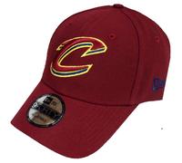New Era Clevelands Cavaliers The Ligue 9forty Caps Bordeaux Réglable NBA Men New