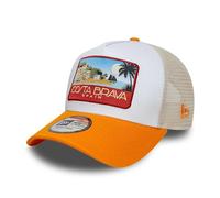 New Era Costa Brava Location 9Forty A-Frame Casquette de Camionneur Orange