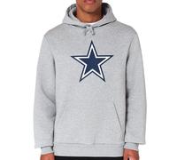New Era Nfl Regular Dallas Cowboys Hoodie Gris XL Homme