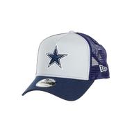 New Era Dallas Cowboys NFL Two Tone Gris Bleu 9Forty A-Frame Casquette de Camionneur Ajustable