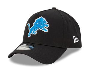 New Era Detroit Lions NFL Evergreen Noir Casquette Réglable du Modèle 9Forty A-Frame
