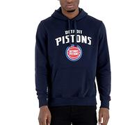 New Era Sweat à Capuche - NBA Detroit Pistons Navy