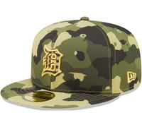 New Era Detroit Tigers Armed Forces 2022 59Fifty Fitted Cap Édition Limitée