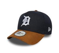 New Era Detroit Tigers E-Frame Suede Visor Cap Bleu foncé