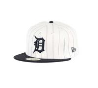 New Era Detroit Tigers MLB Pinstripe White Navy 59Fifty Basecap