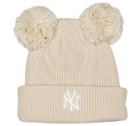 New Era Double Pom Unisexe - Bonnets, Blanc - Taille One Size - Laine White One Size