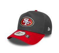 New Era Casquette E-Frame Snapback Label San Francisco 49ers - Taille Unique Anthracite