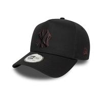 New Era Casquette E-Frame Closed Back MLB New York Yankees Unisexe Noir Taille One Size