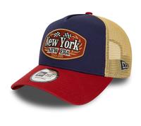 New Era E-Frame Trucker Cap - Motorsport Racing Navy
