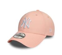 New Era New York Yankees MLB League Essential Rose 9Forty Casquette Ajustable pour Enfants