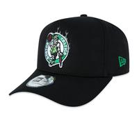 New Era ERA Boston Celtics Basketball NBA Flame EFRAME tg. OSFM, 001 - BLACK, Taille Unique