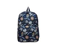 New Era ERA Sac à dos York Yankees MLB All Over Print Multi Compartment bleu pour homme et femme, bleu, Taille unique