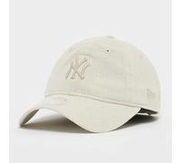 New Era Female 9twenty Linen York Yankees Unisex Casquettes Beige Taille One Size Accessoires