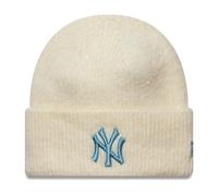 New Era Femme Bonnet Beanie - Wide New York Yankees Beige