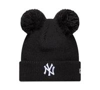 New Era Double Pom Unisexe - Bonnets, Noir - Taille One Size - Laine Black One Size