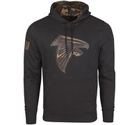 New Era Fleece Hoody - NFL Atlanta Falcons Noir/Camo