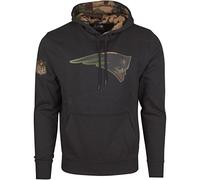 New Era Fleece Hoody - NFL New England Patriots Noir/Camo