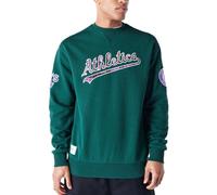 New Era Fleece Pullover - Tartan Oakland Athletics