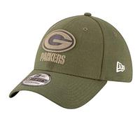 New Era Green Bay Packers 39thirty Stretch Cap on Field 2018 Salute to Service Green - L-XL