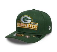 New Era Green Bay Packers 9Seventy Stretch Snapback Cap Vert