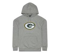 New Era Green Bay Packers Hoody Nfl Team Logo Heather Grey - XXL