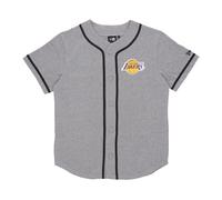 New Era, Homme, Chemises, Gris, Taille: L Maillot Baseball NBA Lakers Heather Grey