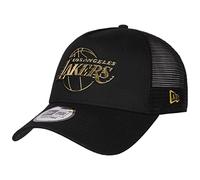 New Era Homme Foil Logo Trucker Loslak Blk Bonnet, Noir, Taille unique EU