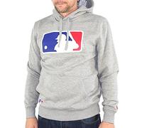 New Era Homme Mlb Logo Sweat shirt capuche, Gris, M EU
