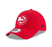 New Era Homme Nba The League Atlanta Hawks Chapeau, Rouge, Taille unique EU