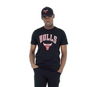 New Era Team Logo Chicago Bulls Short Sleeve T-shirt Noir XL Homme