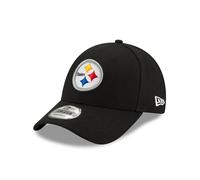 New Era Homme The League 9forty Pittsburgh Steelers Offical Team Colour Casquette De Baseball, Noir, Taille Unique EU