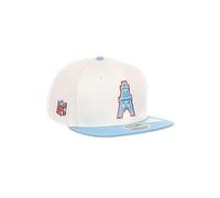 New Era Houston Oilers NFL Two Tone Blanc Bleu 9Fifty Original Fit Casquette Ajustable avec Snapback