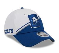 New Era Indianapolis Colts NFL Sideline 2023 Casquette snapback Bleu Blanc 9Forty, Blanc., taille unique
