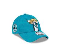 New Era Jacksonville Jaguars NFL 2024 Sideline Bleu 9Forty Casquette Stretch Snapback Ajustable